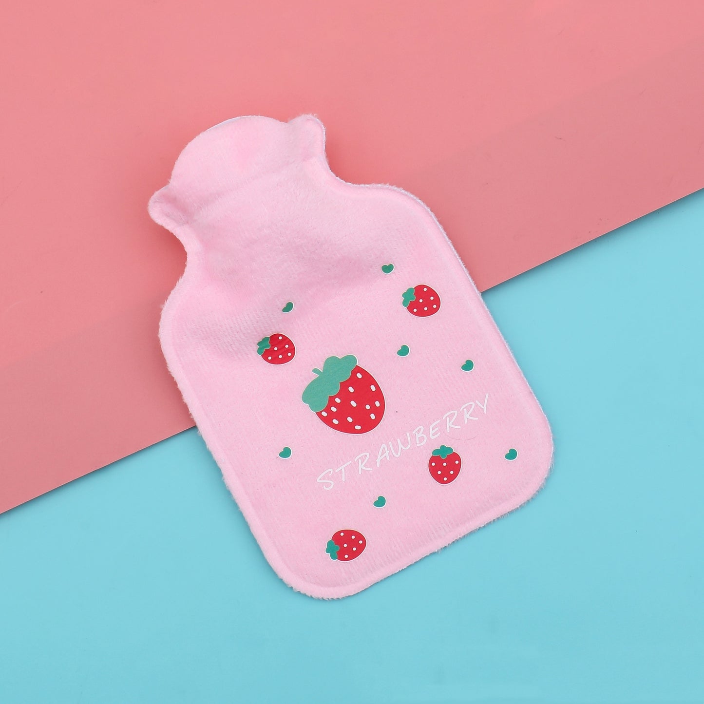 Plush Cartoon Explosion-proof High-density PVC Carry-on Injection Hot Water Bottle