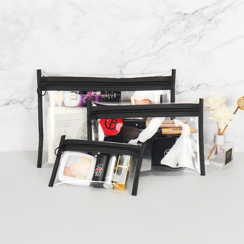 Transparent Travel Makeup Bag For Business Trips Portable Carry-on
