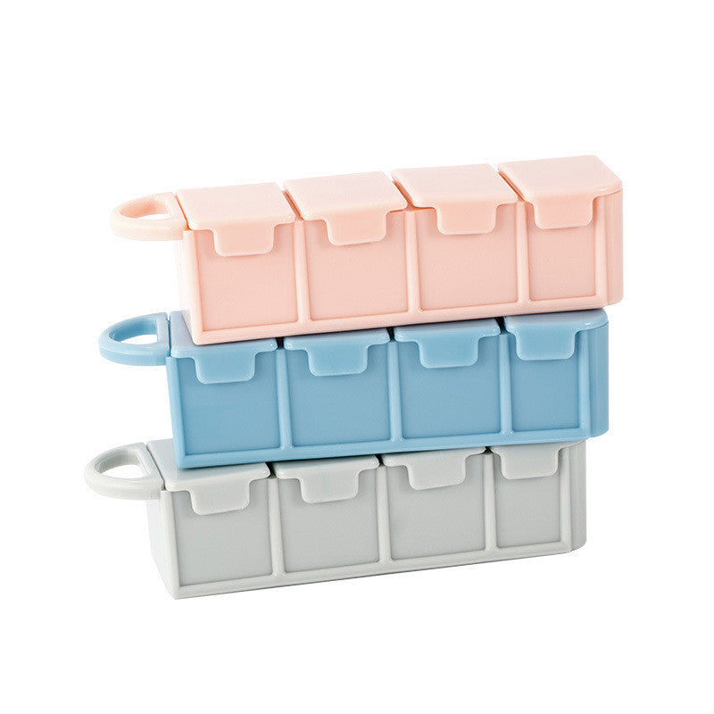 Traveling On A Business Trip Portable Split Pill Box