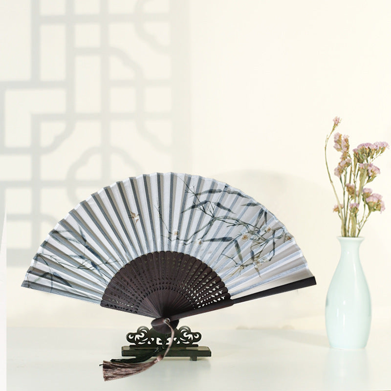 Women's Fashion Casual Carry-on Portable Folding Fan