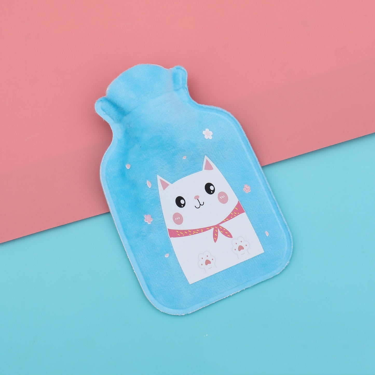 Plush Cartoon Explosion-proof High-density PVC Carry-on Injection Hot Water Bottle