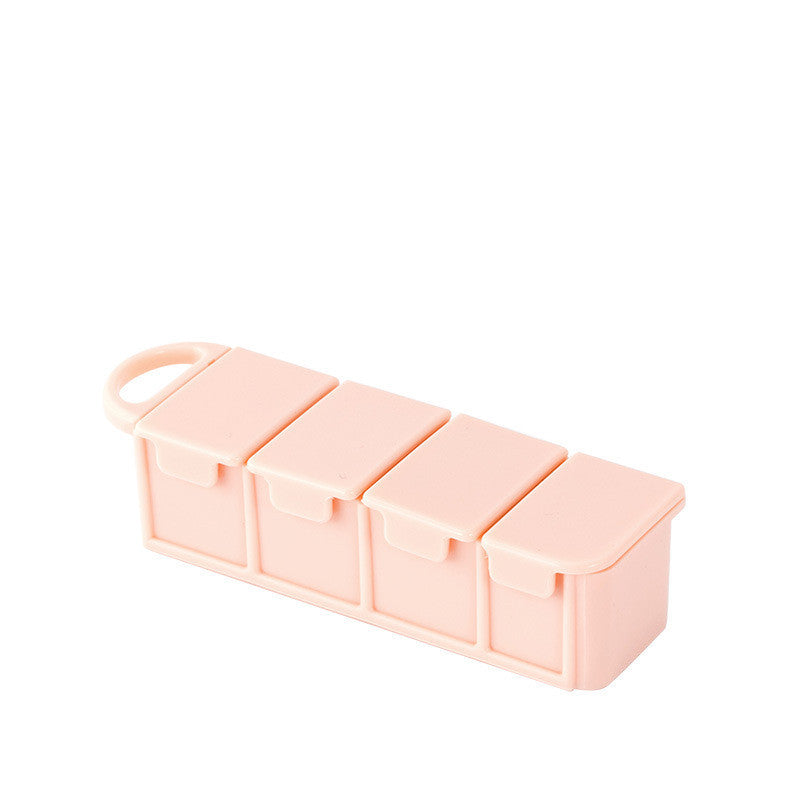 Traveling On A Business Trip Portable Split Pill Box