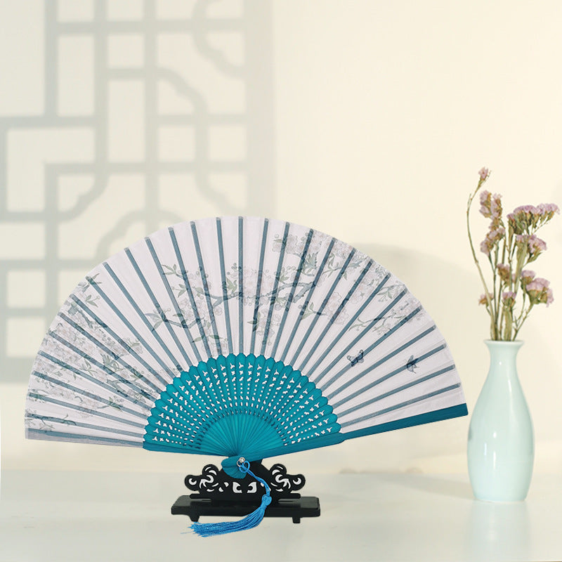 Women's Fashion Casual Carry-on Portable Folding Fan