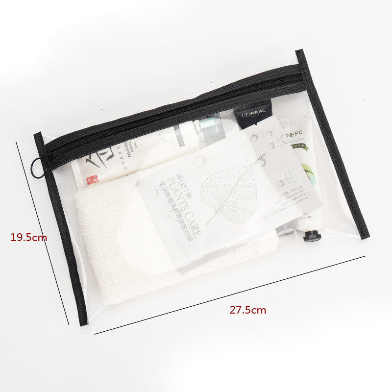 Transparent Travel Makeup Bag For Business Trips Portable Carry-on